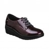 Zapatos Casual Mujer Zapp 586 Burdeos