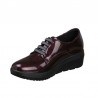 Zapatos Casual Mujer Zapp 586 Burdeos