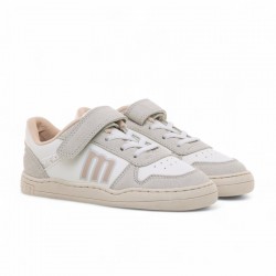 Barefoot Niña Mustang 49313 Blanco-Beig