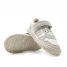 Barefoot Niña Mustang 49313 Blanco-Beig