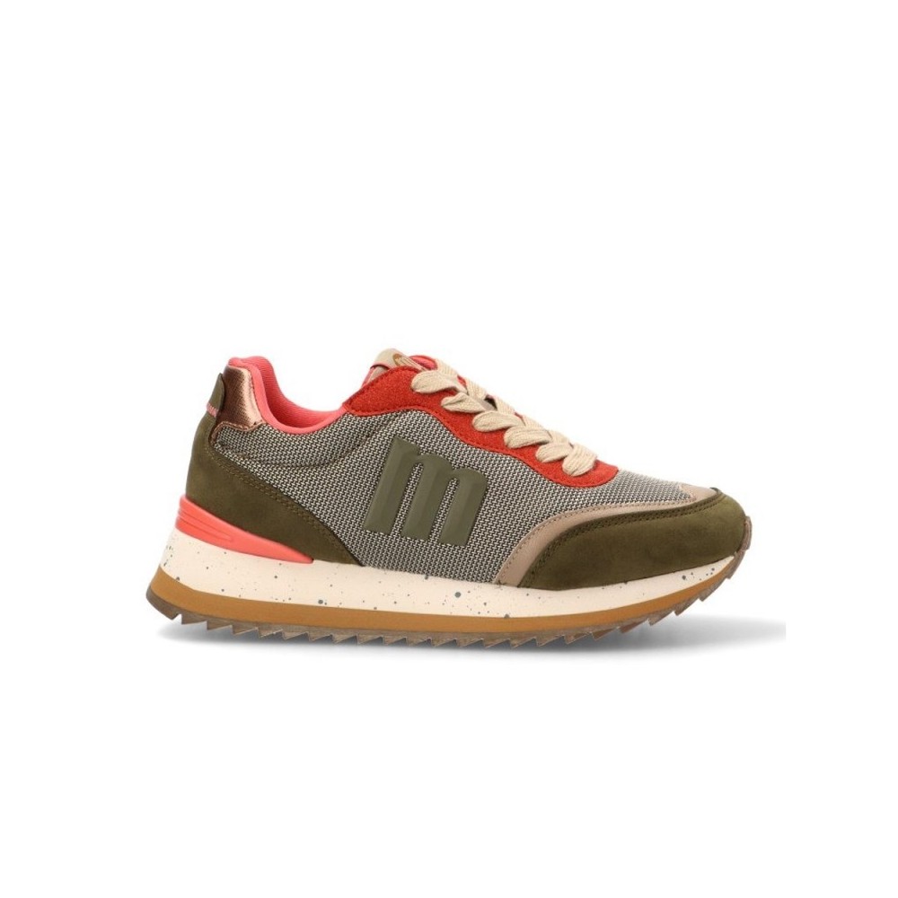 Sneakers Mujer Mustang 60872 Kaki