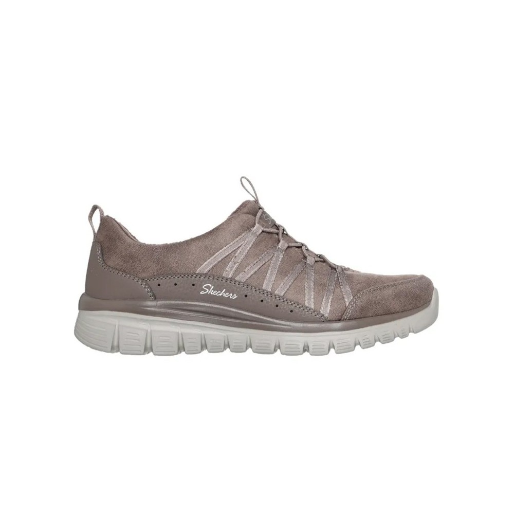 Sneakers Mujer Skechers Graceful-Cozy Hug Taupe