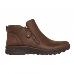 Botines Planos Mujer Skechers Fall In Bloom Marron