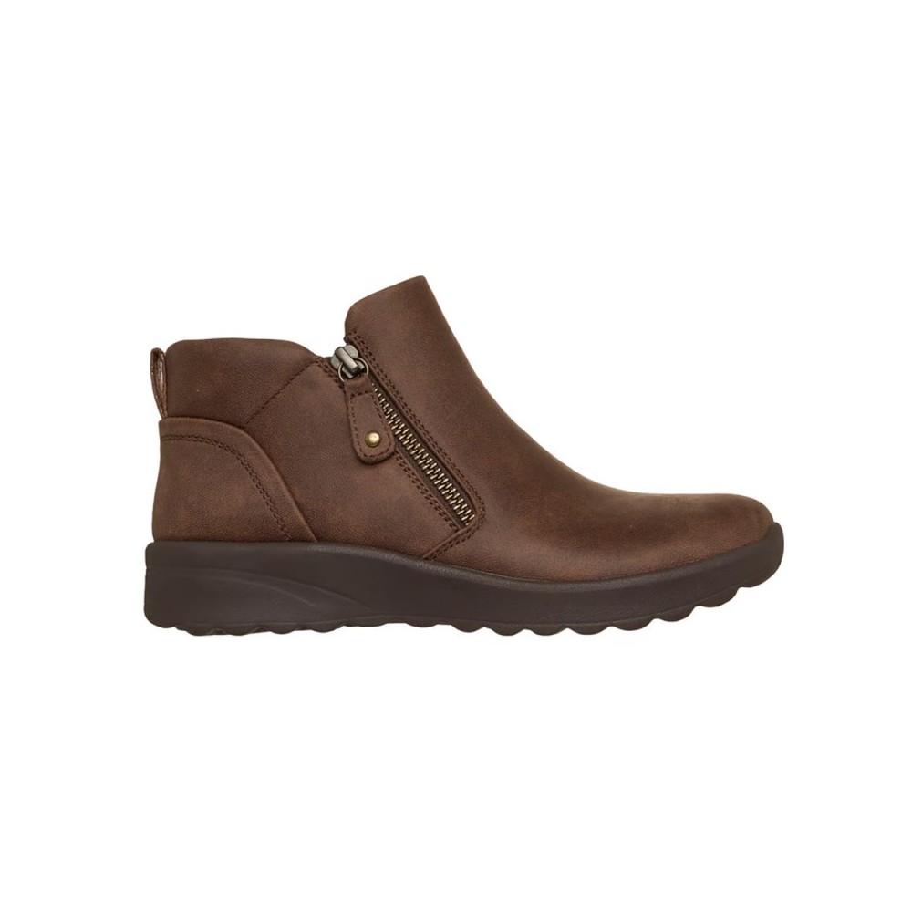 Botines Planos Mujer Skechers Fall In Bloom Marron