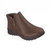Botines Planos Mujer Skechers Fall In Bloom Marron