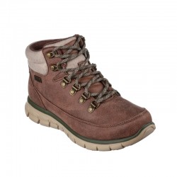 Botines Planos Mujer Skechers Synergy Marron