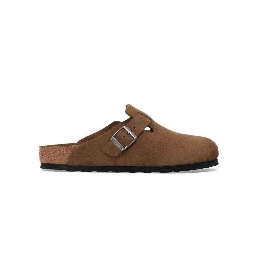 Zuecos Hombre Birkenstock Boston Cuero