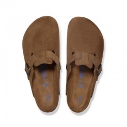 Zuecos Hombre Birkenstock Boston Cuero