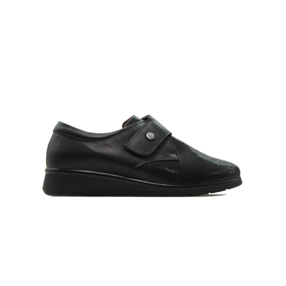 Zapatos Casual Mujer Pitillos 10710 Negro