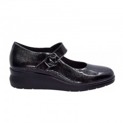 Zapatos Casual Mujer Pitillos 10734 Negro