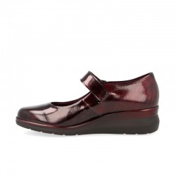 Zapatos Casual Mujer Pitillos 10734 Burdeos