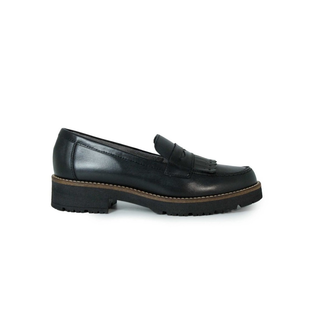Mocasines Mujer Pitillos 10783 Negro