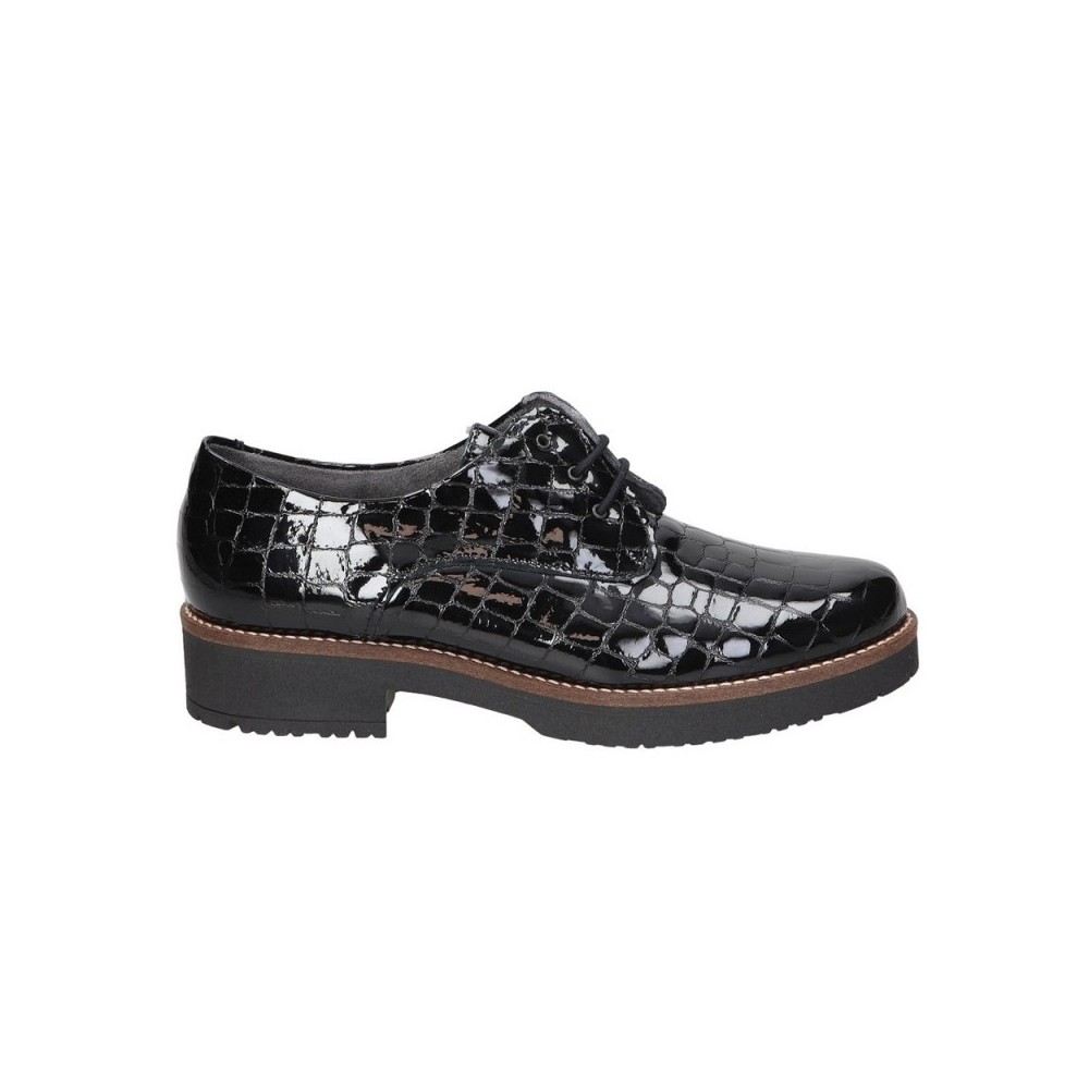 Zapatos Casual Mujer Pitillos 10771 Negro