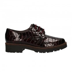 Zapatos Casual Mujer Pitillos 10771 Burdeos