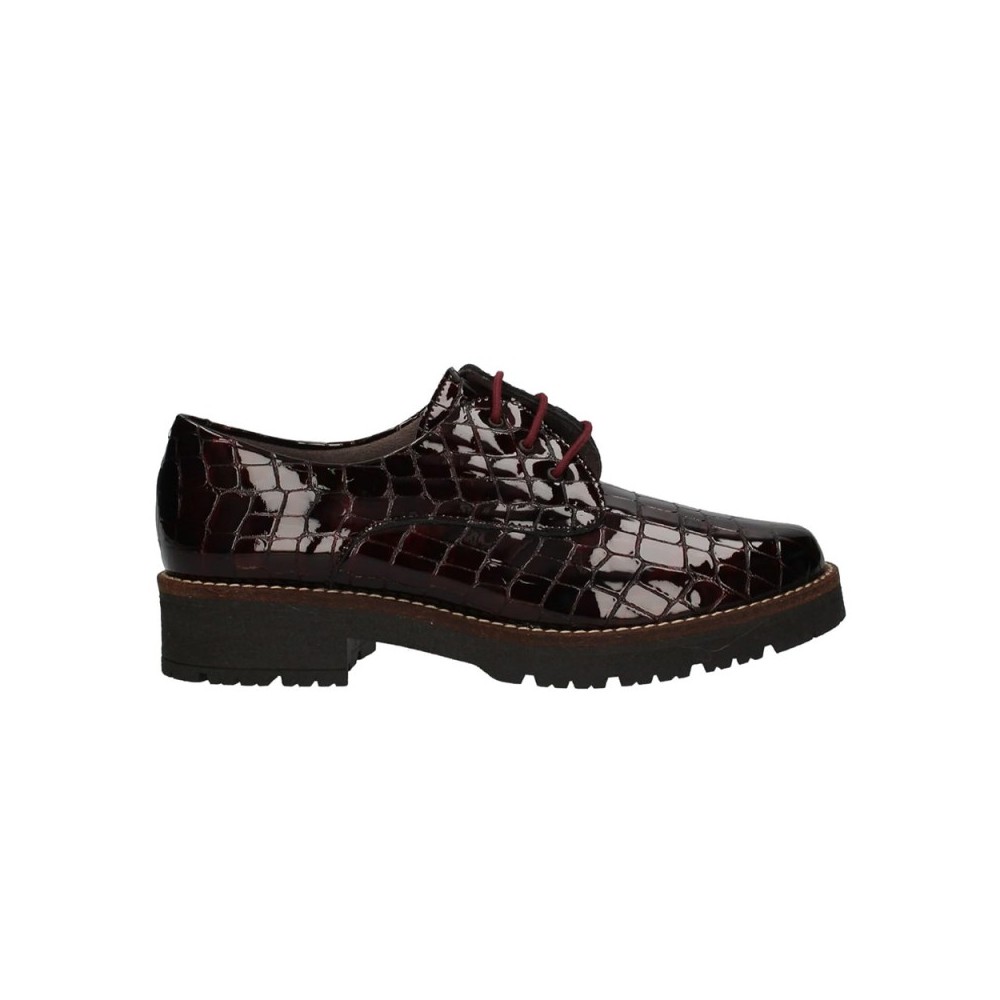 Zapatos Casual Mujer Pitillos 10771 Burdeos