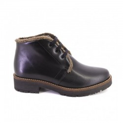 Botines Planos Mujer Pitillos 10777 Negro
