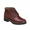 Botines Planos Mujer Pitillos 10777 Burdeos