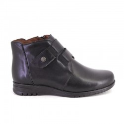 Botines Planos Mujer Pitillos 20203 Negro