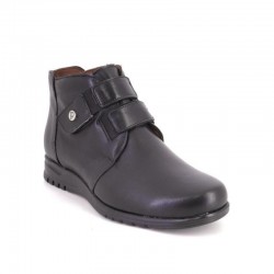 Botines Planos Mujer Pitillos 20203 Negro
