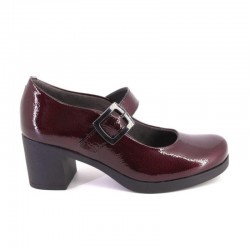 Zapatos de Tacón Mujer Pitillos 30100 Burdeos