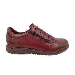 Zapatos Casual Mujer Pitillos 20213 Burdeos