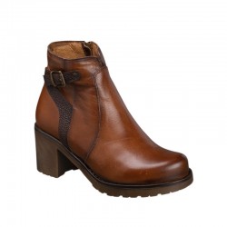 Botines de Tacón Mujer Zapp 40289 Cuero
