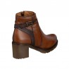 Botines de Tacón Mujer Zapp 40289 Cuero