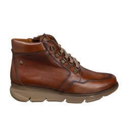 Botines Planos Mujer Zapp 22254 Cuero