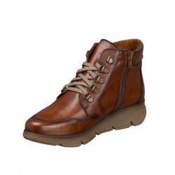 Botines Planos Mujer Zapp 22254 Cuero