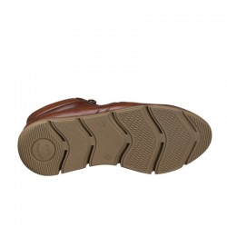 Botines Planos Mujer Zapp 22254 Cuero