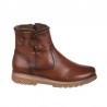 Botines Planos Mujer Zapp 22206 Cuero