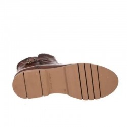 Botines Planos Mujer Zapp 22206 Cuero