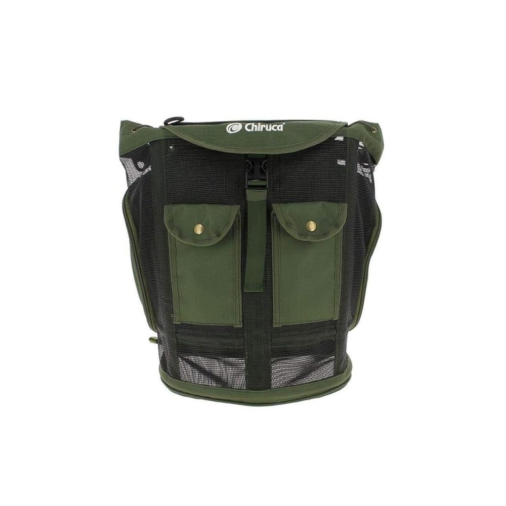 Bolso Complementos Chiruca Mochila Setas Kaki