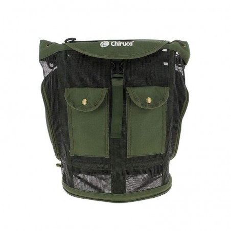 Bolso Complementos Chiruca Mochila Setas Kaki