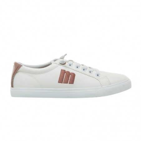 Sneakers Mujer Mustang 60615 Blanco-Rosa