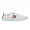 Sneakers Mujer Mustang 60615 Blanco-Rosa