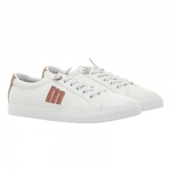 Sneakers Mujer Mustang 60615 Blanco-Rosa
