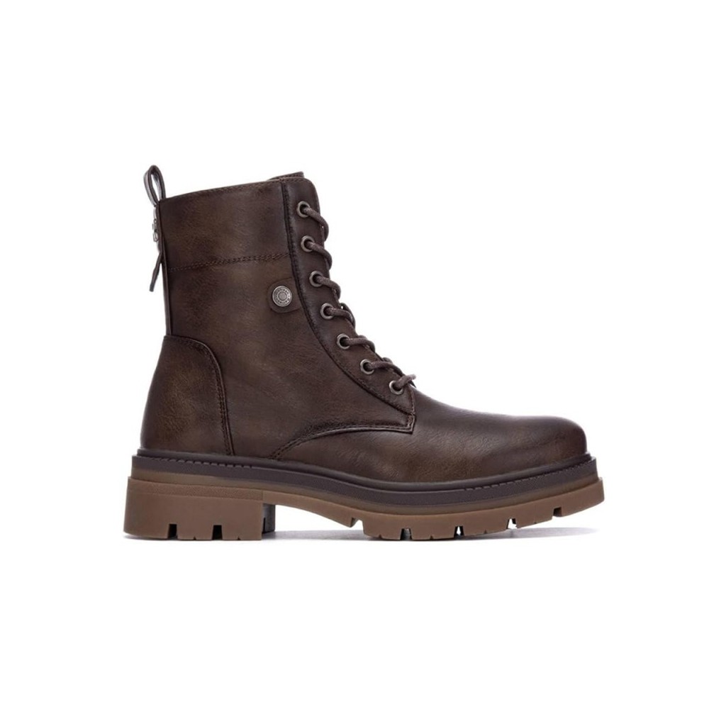 Botines Planos Mujer Refresh 173017 Taupe