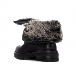 Botines Planos Mujer Refresh 172920 Negro