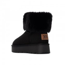 Botines Planos Mujer XTI 144719 Negro