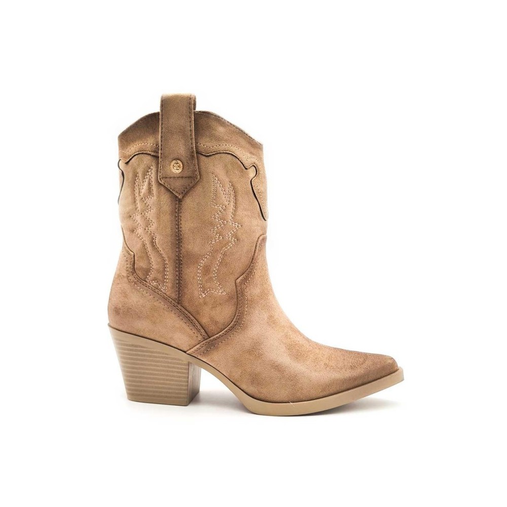 Botas de Tacón Mujer XTI 144721 Beig