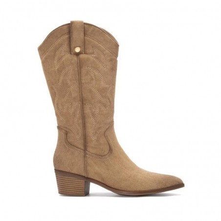 Botas de Tacón Mujer XTI 144308 Beig