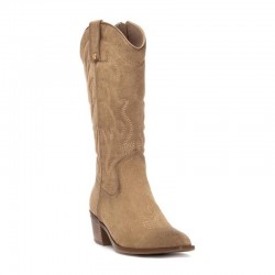 Botas de Tacón Mujer XTI 144308 Beig
