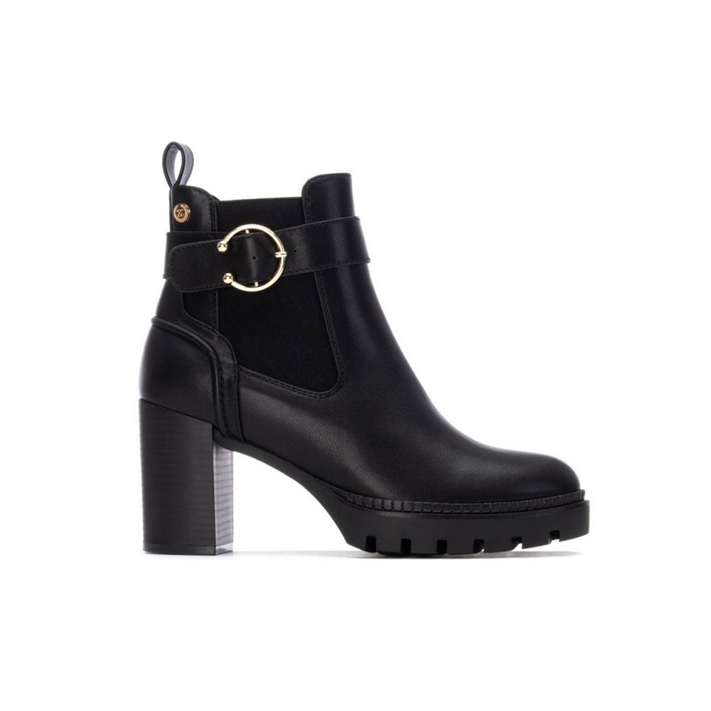 Botines de Tacón Mujer XTI 144521 Negro