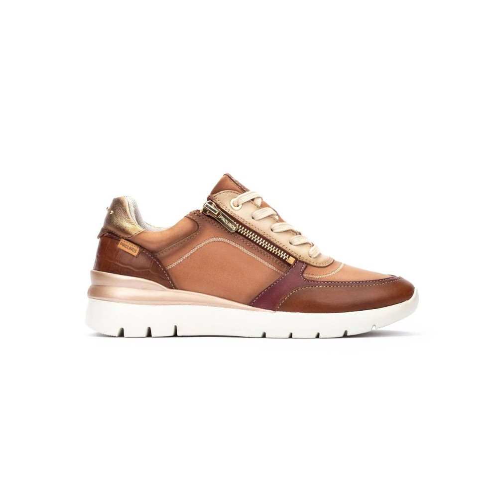 Zapatos Casual Mujer Pikolinos W4R-6524 Beig