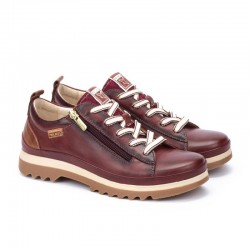 Zapatos Casual Mujer Pikolinos W3W-6979 Burdeos