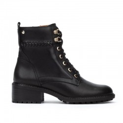 Botines de Tacón Mujer Pikolinos W0D-8672 Negro