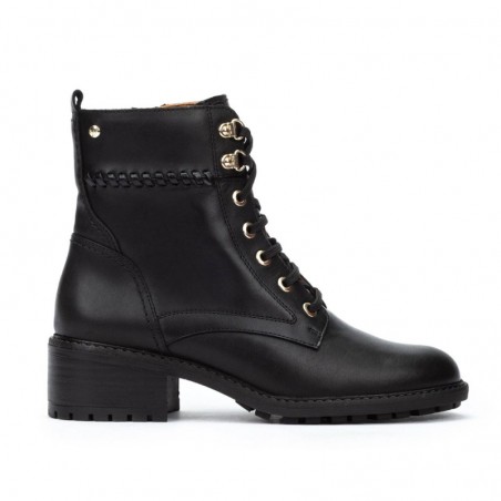 Botines de Tacón Mujer Pikolinos W0D-8672 Negro