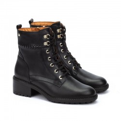 Botines de Tacón Mujer Pikolinos W0D-8672 Negro