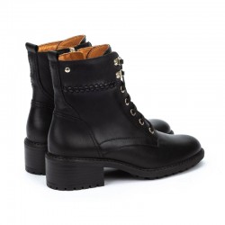 Botines de Tacón Mujer Pikolinos W0D-8672 Negro